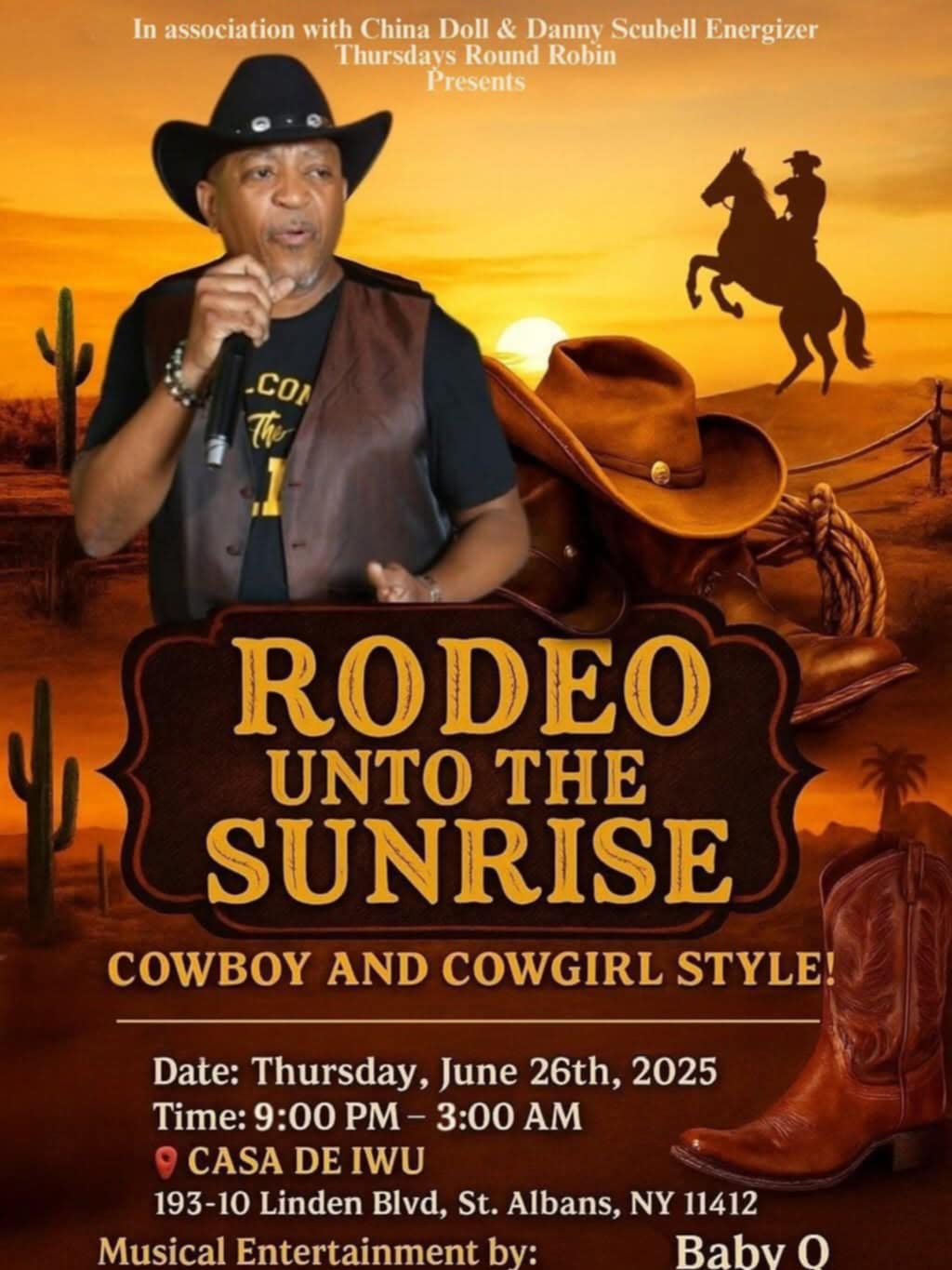 Rodeo Under The Sunrise