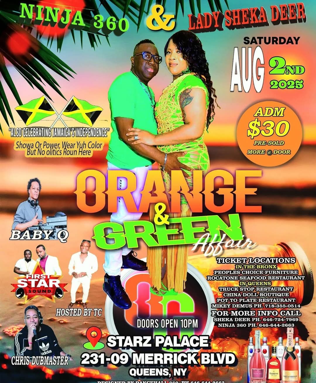 Orange And Green